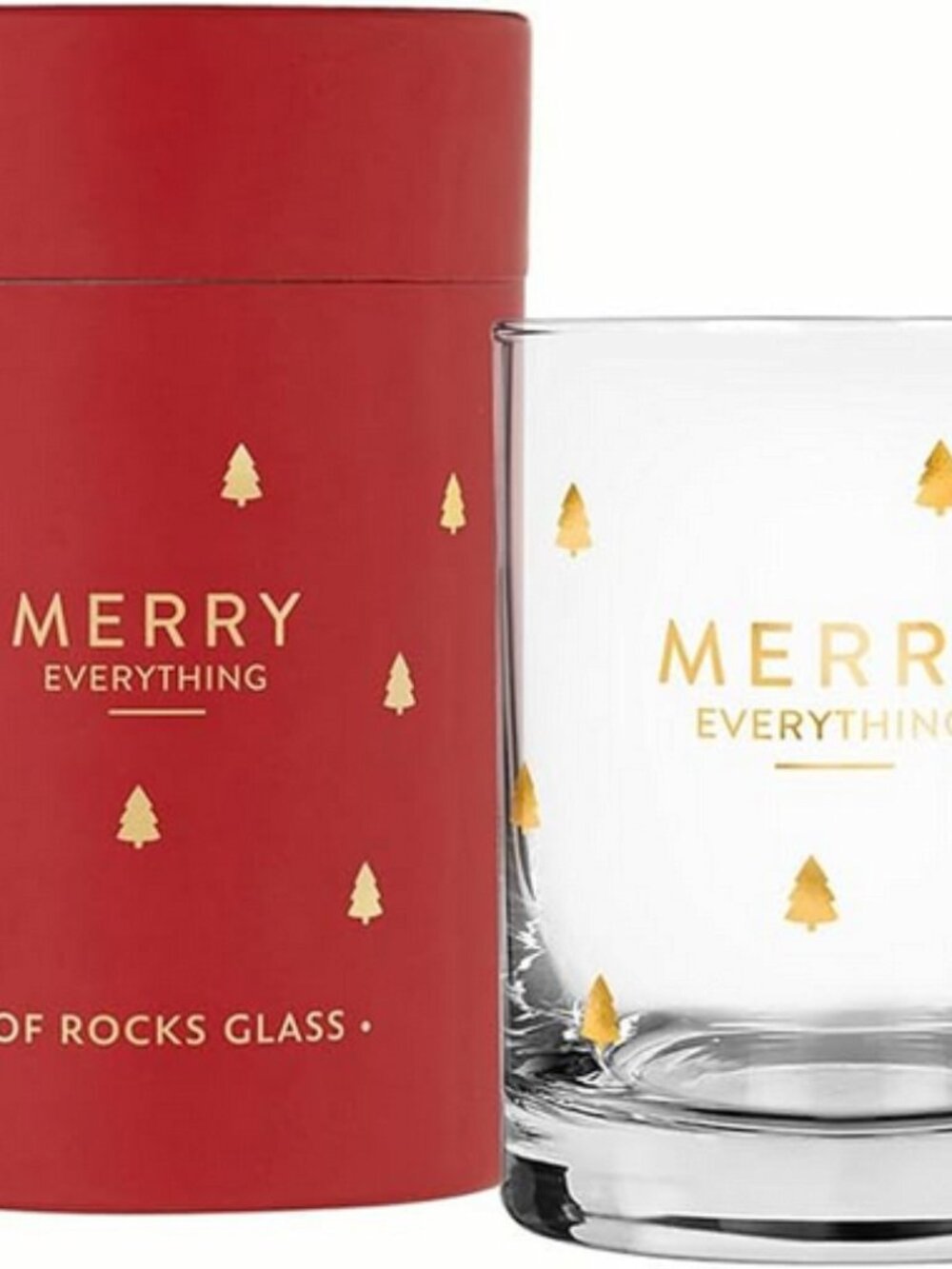 Merry Everything - Whiskey Cup with Gift Box